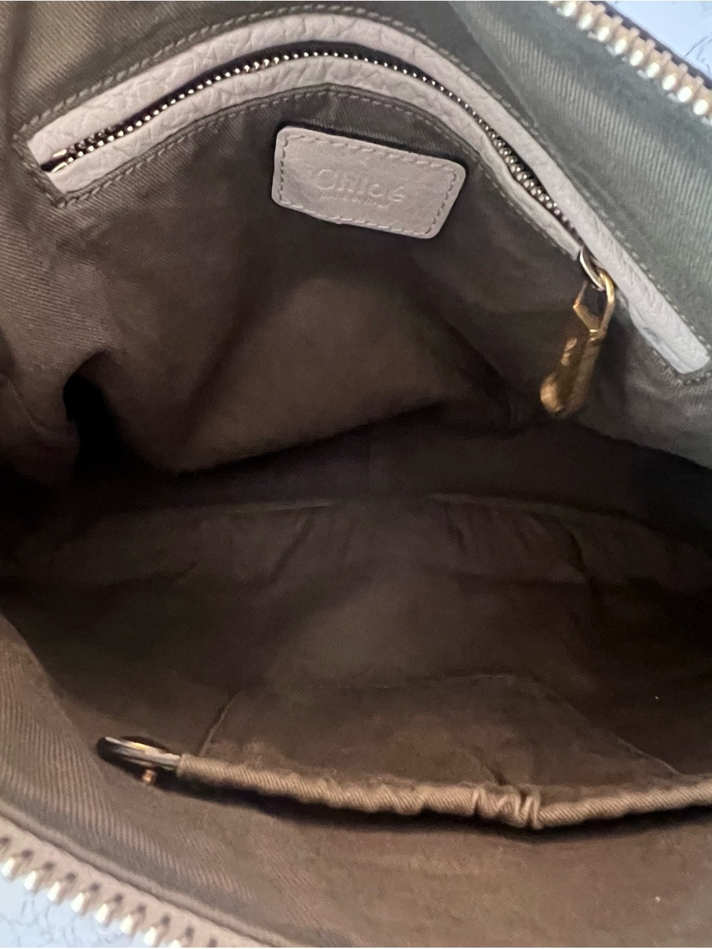 Chloe Marcie Leather Satchel - Picture 10 of 12